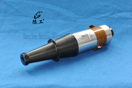 70mm Aluminium Ultrasonic Oscillator For Ultrasonic Machine , 15 KHz Gray / Black